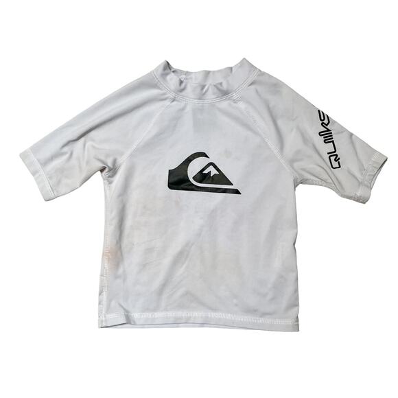 Quiksilver Short Sleeve Rash Guard Swim 3 - Picture 1 of 7